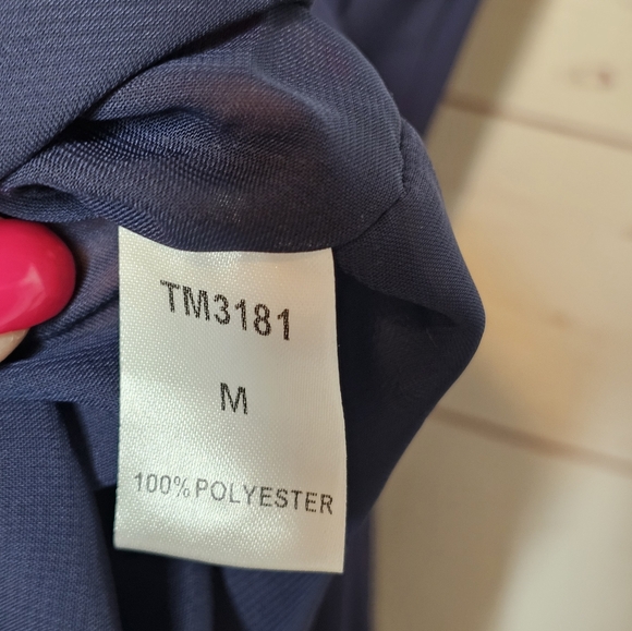 THML Choker Halter Embroidered Maxi Dress - Picture 11 of 16